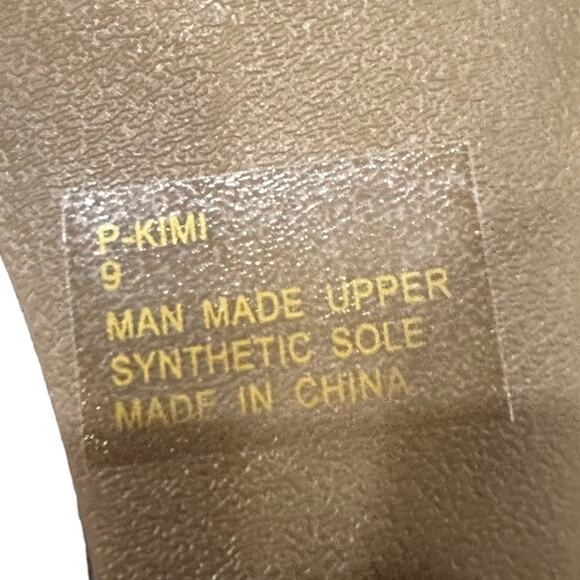 Steve Madden p-kimi thong Sandals purple faux crocodile Size 9 - Picture 4 of 9